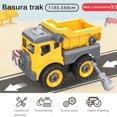 thumbnail image 4 of Montaje De Desmontaje Diy Para Niños, Coche De Juguete, Combinación De Vehículos De Ingeniería, Modelo De Coche Con Destornillador matsuzay FN003209-00, 4 of 6