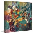 thumbnail image 7 of Marmont Hill 'Multi Floral' by Alan Hopfensperger Painting Print on Wrapped Canvas, 7 of 7