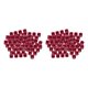 thumbnail image 1 of Greeniant 100Pcs 2022 Aluminium Racing 8mm Rings Foot Bands Type3 NO3, 1 of 1
