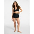 thumbnail image 4 of Time and Tru Women's and Women's Plus Size High Rise Swim Short, Sizes XS-3X, 4 of 5