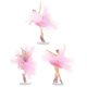 thumbnail image 1 of 3 Sets Ballerina Cupcake Toppers Birthday Cake Decor Tulle Girl Cake Topper, 1 of 3