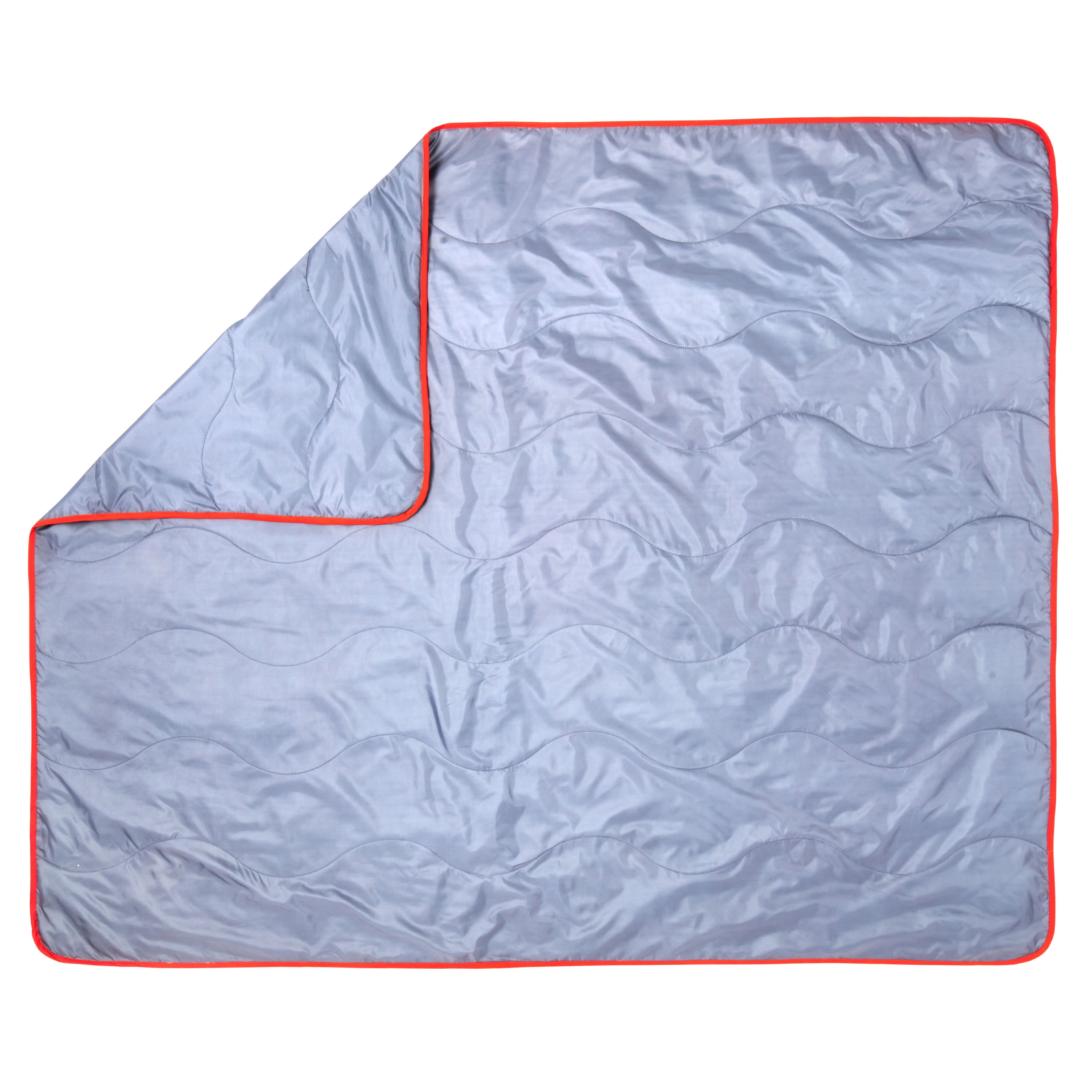 Ozark Trail Gray Packable Blanket, 70 in x 60 in
