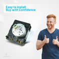 thumbnail image 6 of EvertechPRO W10185972 Timer Replacement for Whirlpool Dryer 1481701 AH2348527 EA2348527 PS2348527, 6 of 6