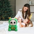 thumbnail image 5 of Chinese New Year Plush Toy - Transforming Zodiac Animal Doll with Hat, 10.6 Inch Soft Cotton Stuffed Animal for Spring Festival Decoration & Gift Green, 5 of 7