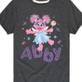 thumbnail image 3 of Sesame Street - Scribble Abby Cadabby - Toddler and Youth Short Sleeve Graphic T-Shirt, 3 of 5