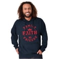 thumbnail image 5 of Christian Family Faith Friends Flag Hoodie Sweatshirt Women Men Brisco Brands S, 5 of 6