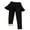 Dark Gray, variant on Girls Footless Leggings with Ruffle Skirt Tutu Pants Comfortable Stretchy Cotton Tights for Kids Toddler Gray