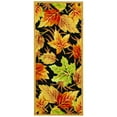 thumbnail image 4 of SAFAVIEH Chelsea Enric Floral Wool Area Rug, Black, 4'6" x 6'6" Oval, 4 of 10