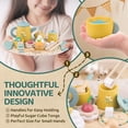 thumbnail image 2 of Juego de comida de madera Tea Set Airlab para niñas de 2 a 6 años, 2 of 9