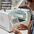 thumbnail image 3 of MakerFlo Whiskey Decanter 25 oz (750 mL), Pack of 6, Clear Glass, Ideal for DIY Crafts & Laser Engraving, 3 of 12