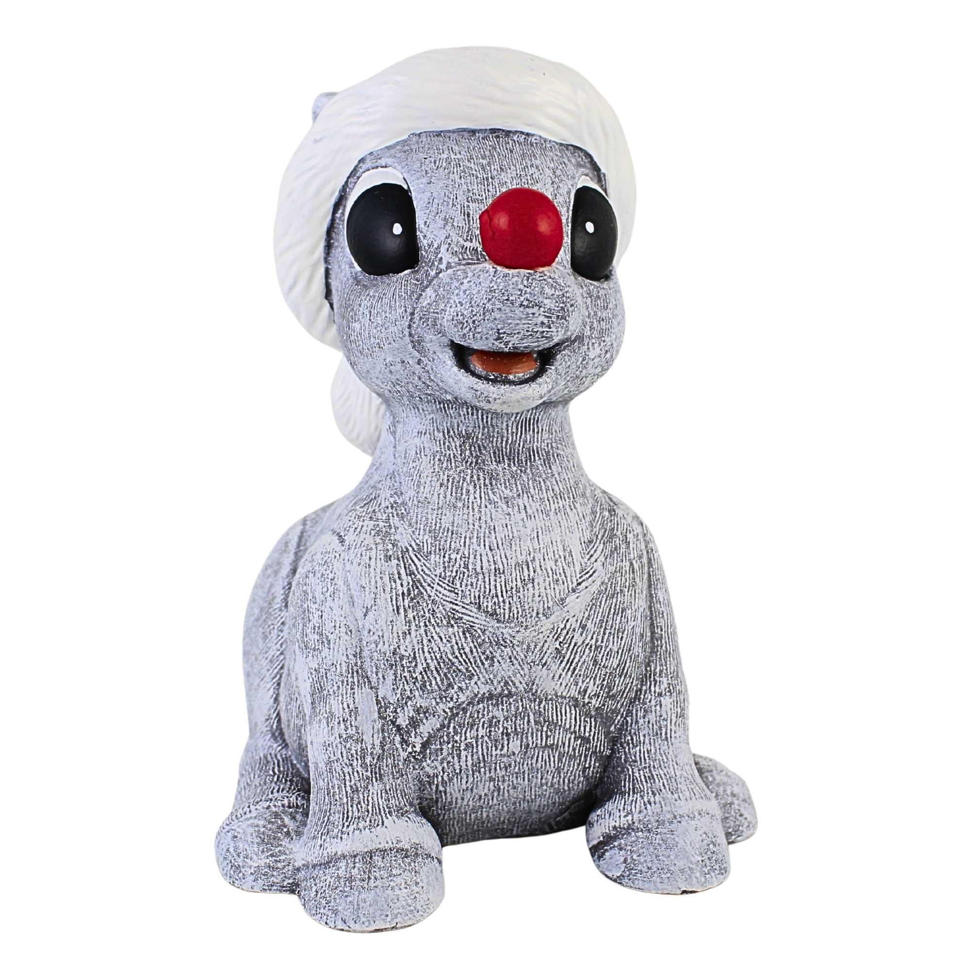 Il Numero 1 Del Risparmio-BABBO NATALE REALIZZATO IN STOFFA CON Pellicciotto Rosso E Marrone H62 Cm