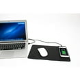 thumbnail image 2 of M-EDGE PowerPad 10-Watt Fast Charging Mouse Pad Black (CH-MP2-PU-B), 2 of 2