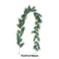 thumbnail image 3 of sruoe Artificial Christmas Garland Unlit, Christmas Decorate, Faux Garlands Christmas, Fake Greenery Garlands, Hanging Garland, Vine Garland for Door Stair Fireplace Indoor Tabletop Decor, 3 of 6