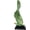 Green, variant on Feather Resin Sculpture with Stand for Home Office DecorWhite