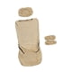 thumbnail image 2 of Funda de cojín universal suave para asiento de silla con reposacabezas y fundas para reposabrazos Amarillo, 2 of 9