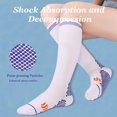 thumbnail image 3 of 3 Pairs Copper Compression Non-Slip Socks for Women & Men Circulation 15-20 mmhg - Better Blood Flow, Swelling, Best Support for Medical, Running, Nursing, 3 of 8