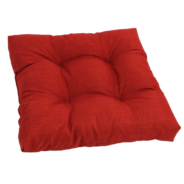 Cojín para silla Pillow Blazing Needles, color paprika, 48 x 48 x 13 cm
