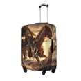 thumbnail image 2 of Picia Western Skeleton Cowboy Horse Luggage Protector Cover Thicken Suitcase Protector Cover Fit 18-32 Inch Luggage-Small, 2 of 9