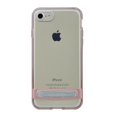 thumbnail image 1 of TopSave Goospery Dream Stand Bumper TPU w/Kickstand+Color Bumper Rim Case For Iphone 7,8,SE(20), Rose Gold, 1 of 2