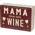 thumbnail image 2 of Primitives Mama Wine Box Sign, 2 of 2