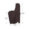 thumbnail image 2 of COVERS&ALL Water Softener Cover, 12 Oz PVC Waterproof, UV & Weather Resistant Outdoor Filter tank Protector, Durable with Air Vents, Split Velcro and Elastic (40" H x 30" W x 16" D Inches, Coffee), 2 of 7