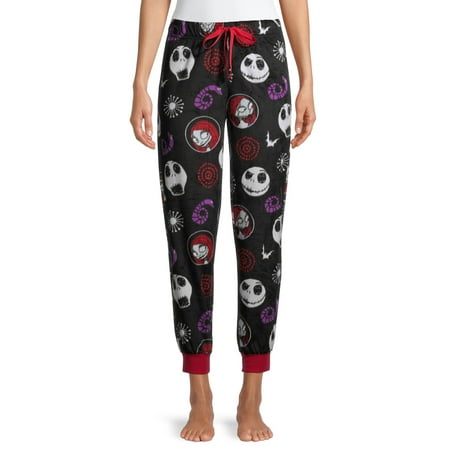 

Nightmare Before Christmas Women s and Women s Plus Cuffed Pajama Pants