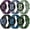 Black/Navy Blue/Army Green/Purple/Blue Grey/Olive Green, variant on 6 Pack Bands Compatible with Galaxy Watch 7 6 5 4 Band 40mm 44mm/Galaxy Watch 5 Pro 45mm/Watch 4 6 Classic 42mm 46mm 43mm 47mm/Active 2 Watch/Watch 3 41mm, 20mm Sport Band for Women Men