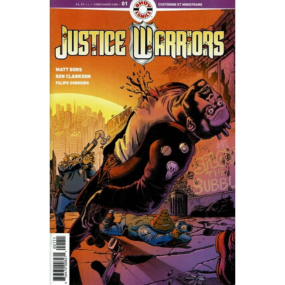 Justice Warriors #1A VF ; Ahoy Comic Book