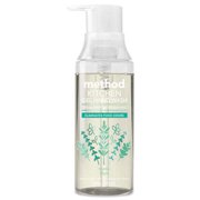 Method MTH01739 Kitchen Gel Hand Wash, Thyme, 12 oz Pump Bottle, 6/Carton