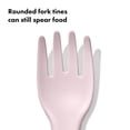 thumbnail image 2 of Oxo Tot Plastic Forks & Spoons - Opal & Blossom - 6 months +, 2 of 6