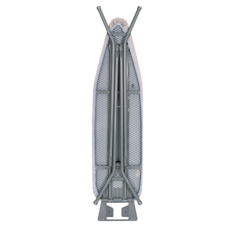 Seymour Home Products Adjustable Height, 4 Leg Ironing Board with Mesh Top and Iron Rest, Light Beige Seymour Home Products Adjustable Height, 4 Leg Ironing Board with Mesh Top and Iron Rest, Light Beige