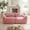 Pink, variant on AISWORD 40" 2-Seat Modular Cloud Loveseat, Premium Plush Fabric Boneless Sofa with 32D High-Density Foam&Anti-Slip Bottom
