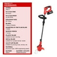 thumbnail image 3 of 2500W 20000RPM Electric Lawn Mower Foldable Grass Trimmer Adjustable Garden Pruning Cutting Power Tools For 18v Battery ,Easy to Use, 3 of 7
