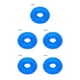 thumbnail image 3 of Methold Pet Chew Toy Training Squeak Ring Ball TPR Molar Sound Juego Interactivo Juguete, Azul, S azul S 5piezas, 3 of 6