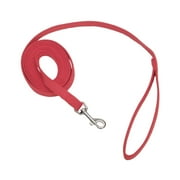 Coastal Pet Products Train Right Cotton Web Training Leash 30ft Red 5/8" x 30ft