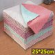 thumbnail image 5 of 10 Pack Kitchen Towels Quick Dry Washcloths, Coral Velvet Dishtowels Multipurpose Reusable Cloths, Soft Tea Absorbent Cleaning Cloths Double-Sided Microfiber Lint Free Rags., 5 of 5