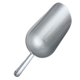 thumbnail image 3 of EeaseMX 1 pala de aleación de zinc para alimentos, para hielo, harina y frutos secos (plateada), 3 of 7