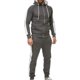 thumbnail image 5 of Hombres Casual Espesar Sudadera con capucha Colorblock Cardigan Deportes al aire libre Cremallera Sudadera Traje Pompotops oipoqjl29269, 5 of 5