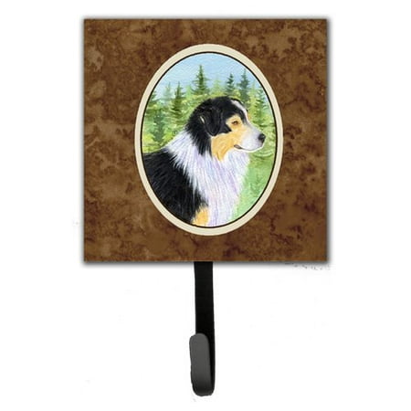 Caroline's Treasures Australian Shepherd Leash Holder and Wall Hook