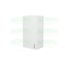 AGAPE SUPPLIES W2124 Modern White 21" Wide x 24" High - Plain Frameless Wall Cabinet