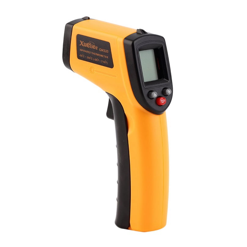 LCD Digital Infrared IR Laser Gun Thermometer Non-Contact Temperature Meter °C/℉ 