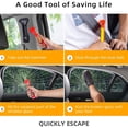 thumbnail image 3 of ZHSX 20 Pack Car Safety Hammer, 2 in 1 Car Escape Tool Seatbelt Cutter and Car Window Glass Hammer Breaker for Home Rescue and Car Emergency Escape Tools, 3 of 7