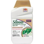 Bonide All Seasons Horticultural & Dormant Spray Oil, 32 oz Concentrate, Disease Prevention & Insect Killer for Organic Gardening