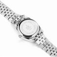 thumbnail image 5 of Women's Crystal Accented with Solid Alloy Steel Band Watch Elegant Dress Quartz Calendar Watches for Women, 5 of 7