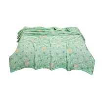 JoyMoreHome Cotton Summer Cool Quilt 39.37x59.06 Inch, Air Conditioner Retro Style Cotton Summer Quilt, Cotton Quilt Pure Cotton Summer Cool Quilt Home Textile