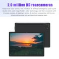 thumbnail image 4 of Android Tablets for Adults, Hwkond HD 8-inch Tablets Android Version WIFI Bluetooth Voice Call Learning Game Tablet 2+16G/256G Eight Core Processor Support SIM Card Communication Function,Black, 4 of 8