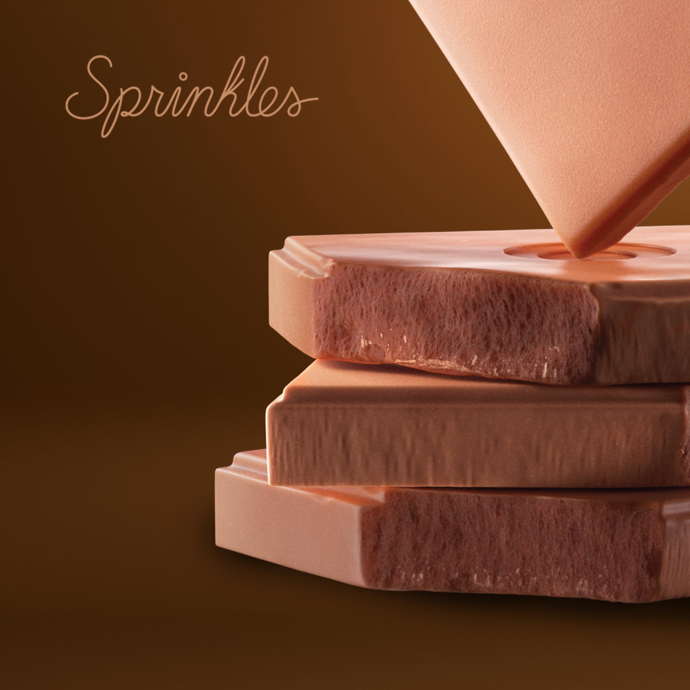 (2 pack) Sprinkles Premium Milk Chocolate Bar