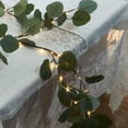 thumbnail image 6 of 1 Pcs Lighted Eucalyptus Garland, 70.8" LED Fairy Lights, Lighted Eucalyptus Twig Garlands with Timer Battery Operated for Bedroom Stairs Party and Holiday Decor Indoor Outdoor, 6 of 8