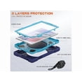 thumbnail image 2 of Samsung Galaxy Tab A7 Lite Case 2021, Heavy Duty Rugged Silicone Case with Handle Grip, Shoulder Strap, Stable Kickstand for Galaxy Tab A7 Lite 8.7 inch Tablet 2021 SM-T220/SM-T225/SM-T227, 2 of 7