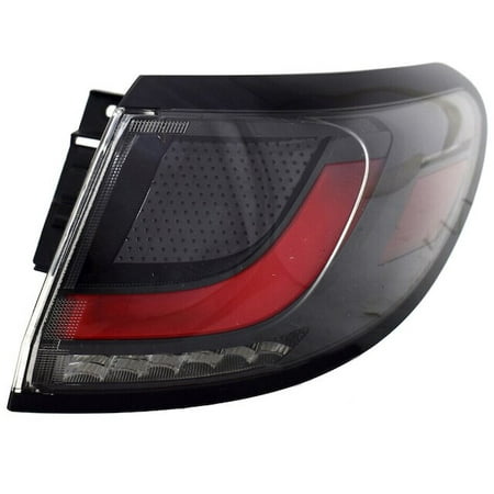 Right Outer Tail Light Assembly - Compatible with 2023 - 2025 Honda HR-V Sport Utility 2024